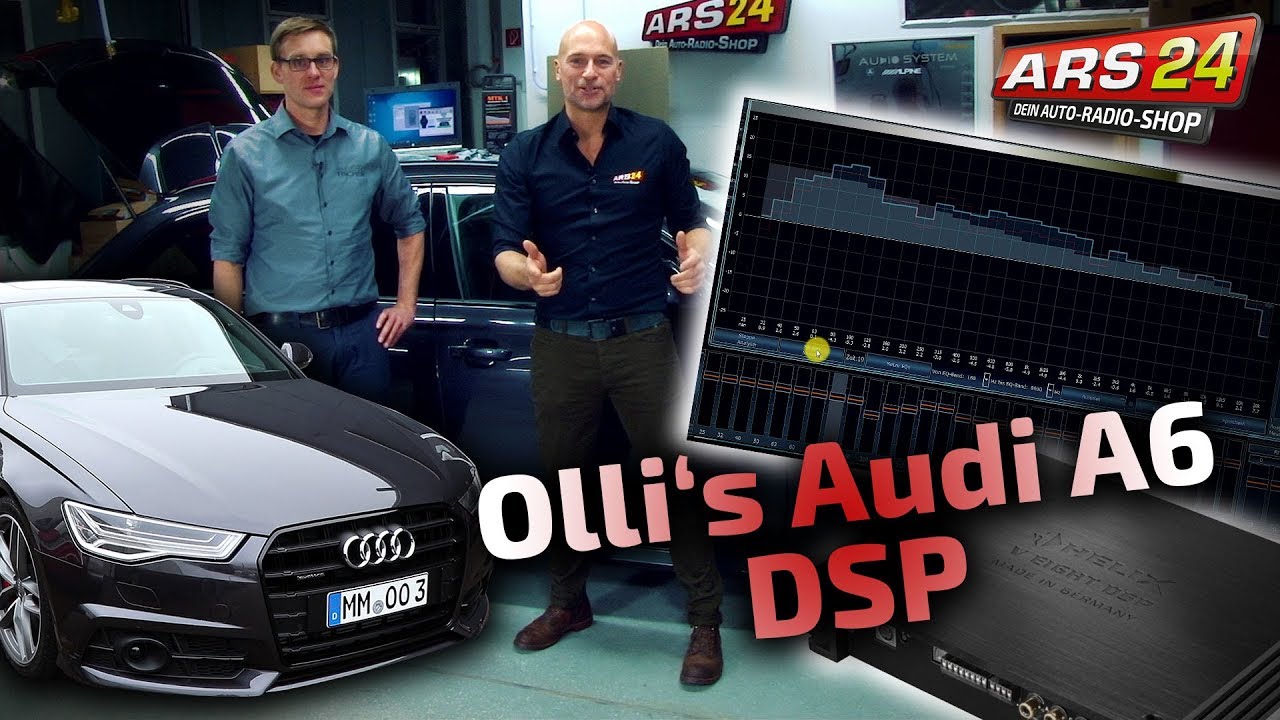 Audi A6 (4G) Competition | Helix MTK1 DSP Einstellung Audiotec Fischer | PART 8