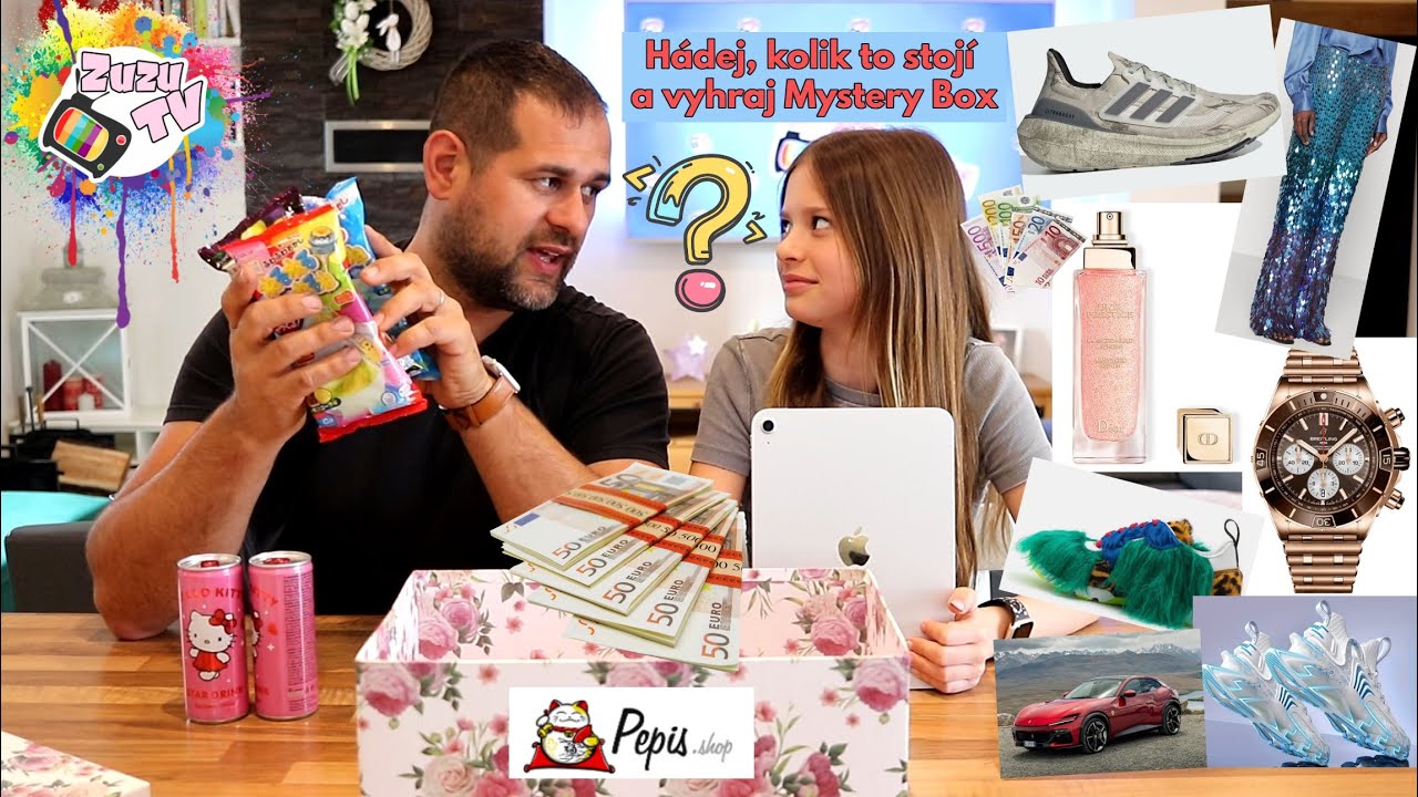 TIPOVACÍ CHALLENGE! 🤯 Kdo odhadne ceny a vyhraje Mystery Box z Pepis.shop?! 🎉