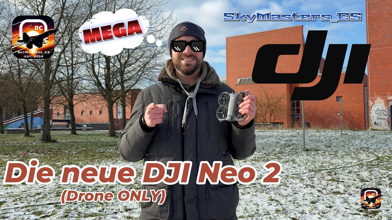 DJI Neo 2 Review: Beste Beginner-Drohne 🤔 Nur mit iPhone gesteuert? SkyMasters_CS