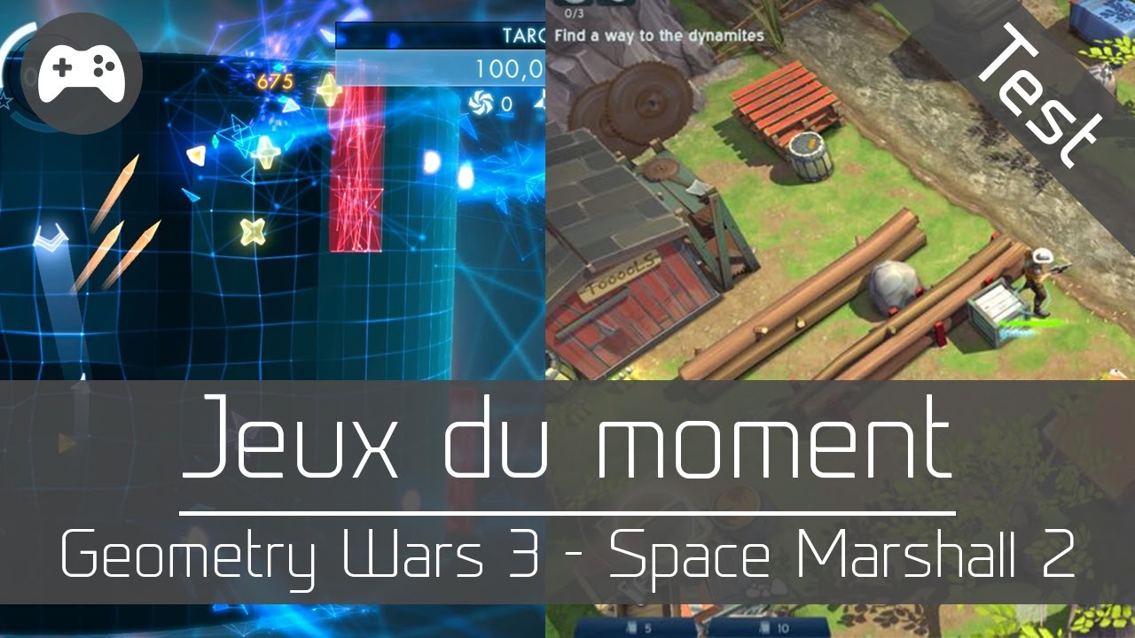 Jeux du moment : Geométry Wars - Space Marshall 2 - Bonus Meltdown