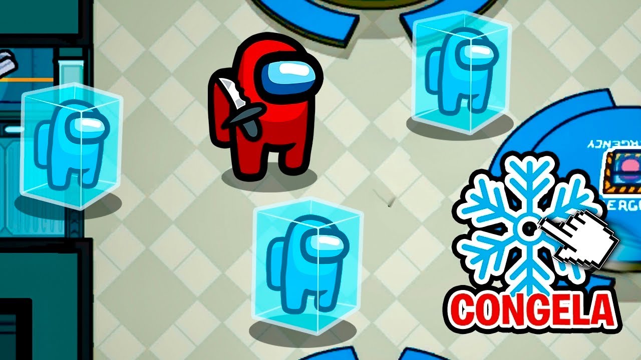 AMONG US, MA L’IMPOSTORE CONGELA I NEMICI!! *MOD*