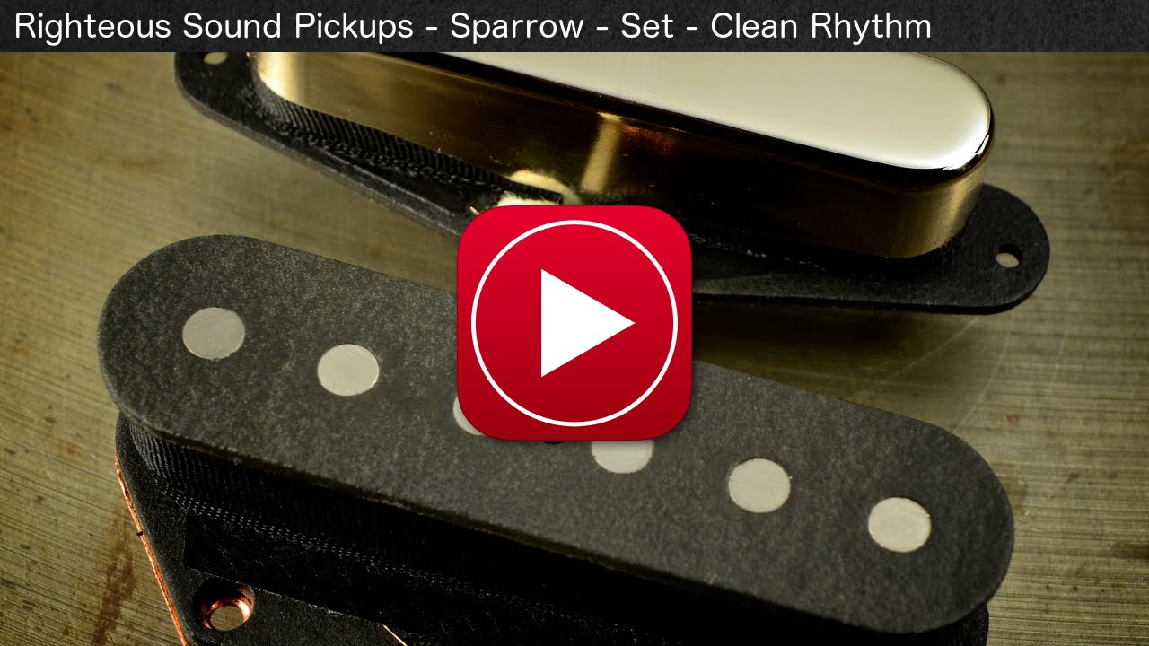 Righteous Sound Pickups - Sparrow - Set - Clean Rhythm