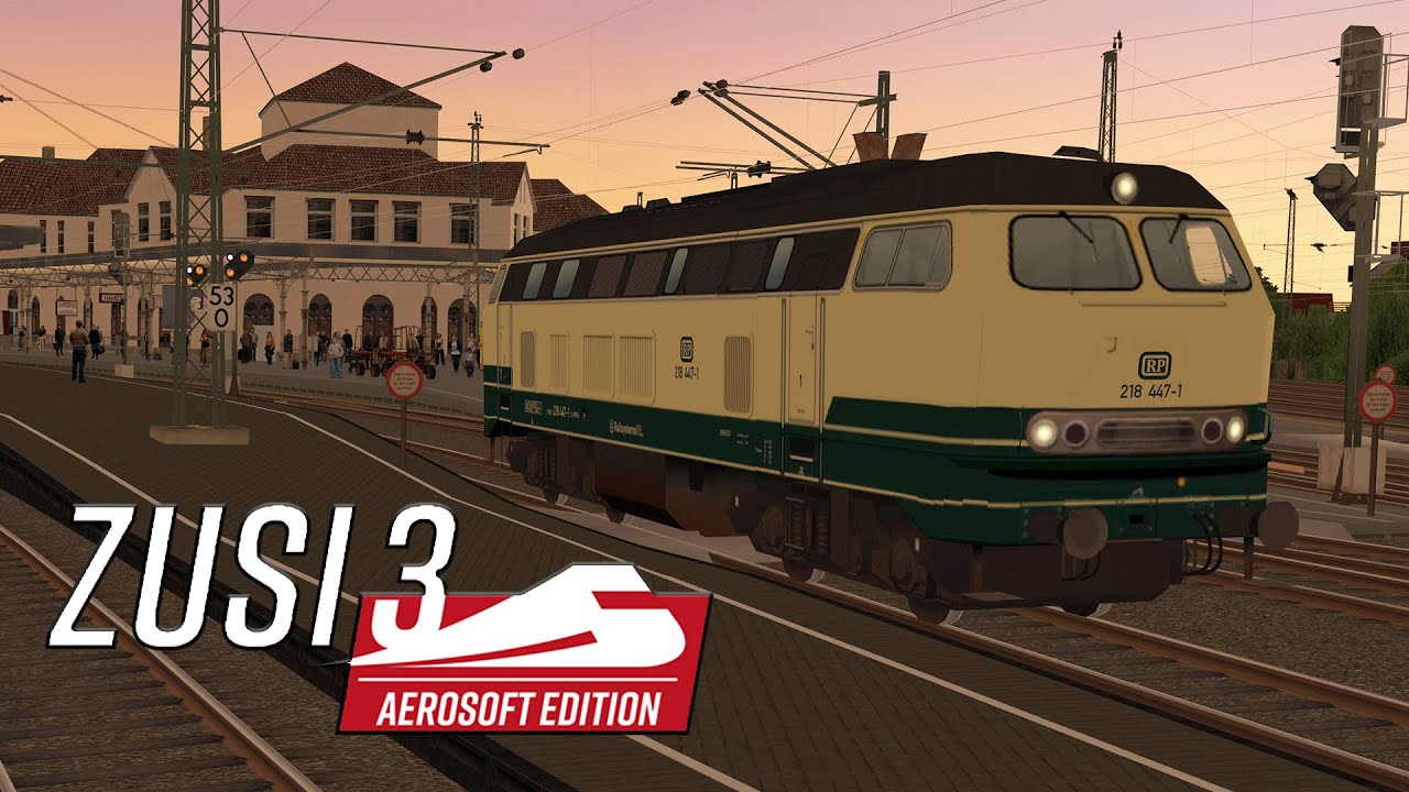 3 Stunden Überführung - BR 218 von Hameln nach Hamburg / Zusi 3