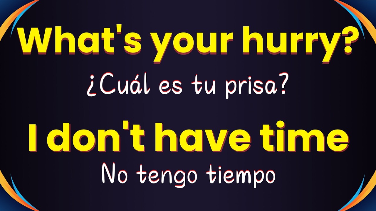 🇺🇸 LAS FRASES MÁS USADAS EN INGLÉS QUE NADIE TE ENSEÑA || APRENDER INGLES AMERICANO ✅🗽