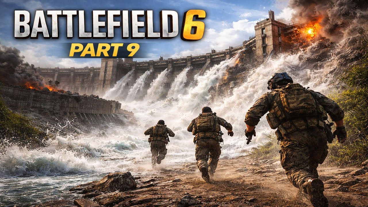 Battlefield 6 - Campaign - Part -9 - Mission near the High Dam