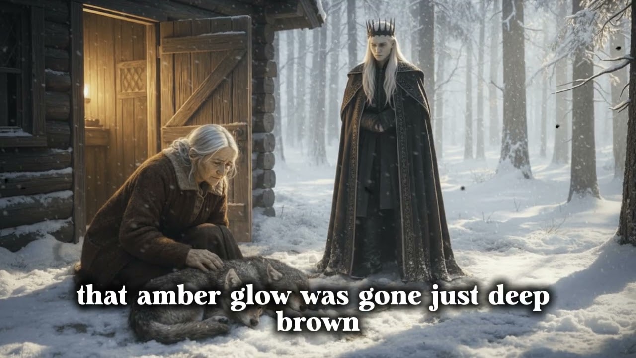 Old Woman Takes In 2 Freezing Baby Wolfs—The Next Day, Vampire King Stood at Her Door