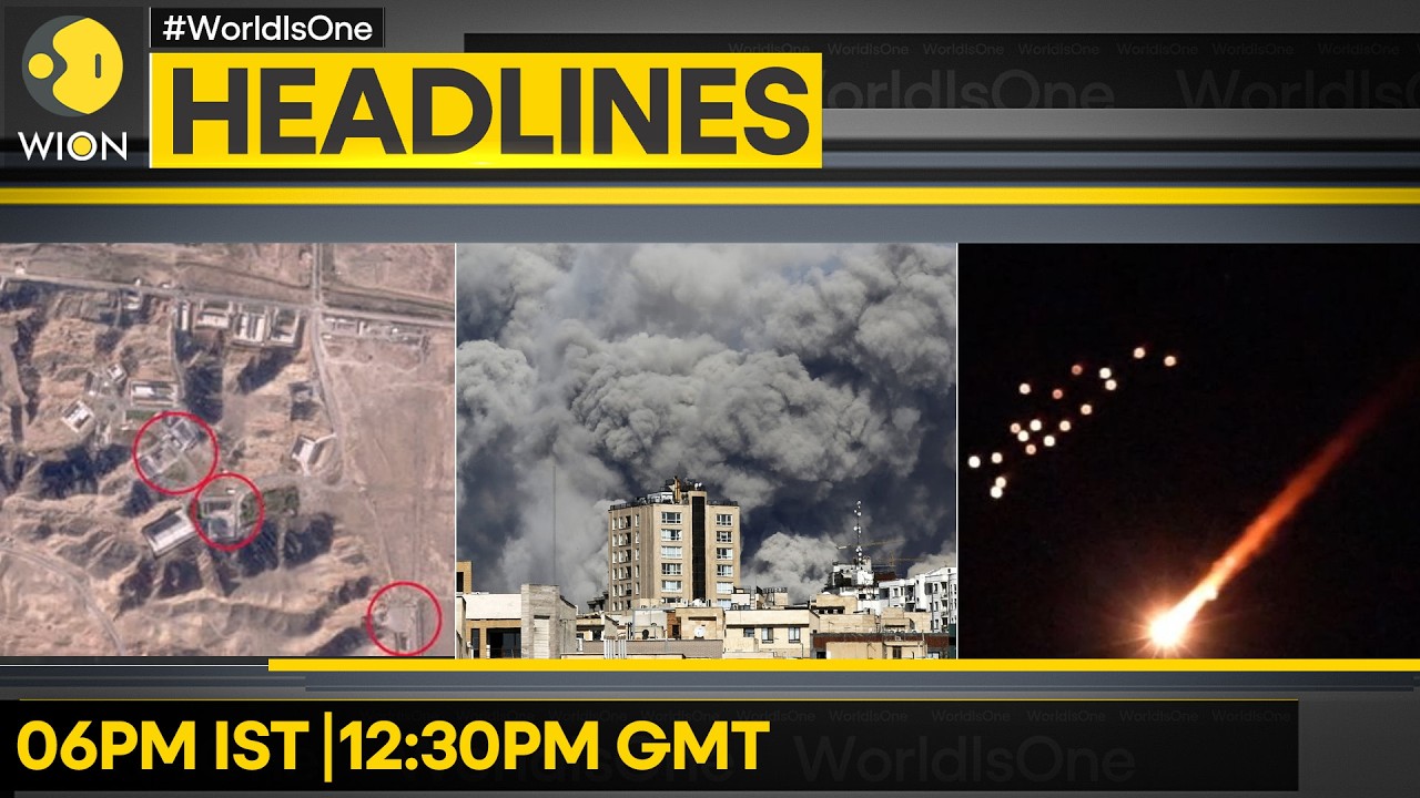 Iran's Cluster Bomb Attack on Tel Aviv | Moment: IDF Hits Iran's UAV Site  | HEADLINES
