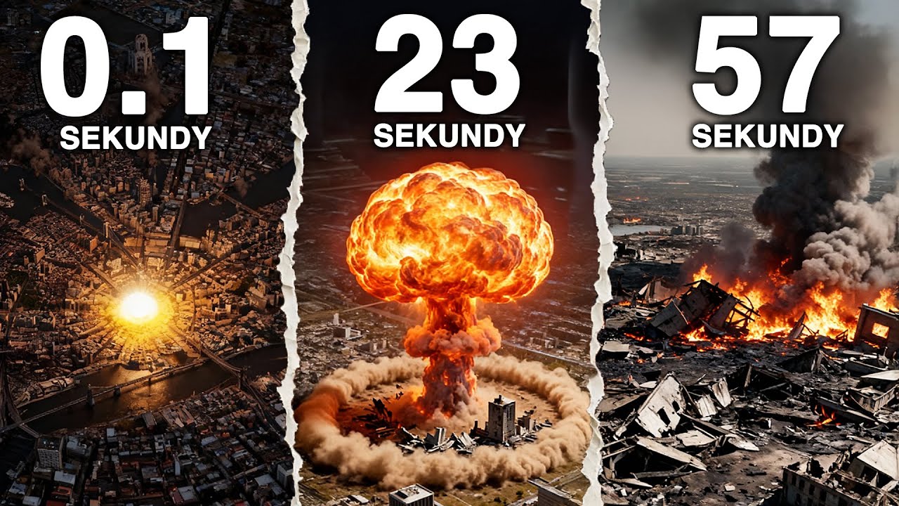 CO SIĘ DZIEJE MINUTE PO ZRZUCENIU BOMBY ATOMOWEJ?