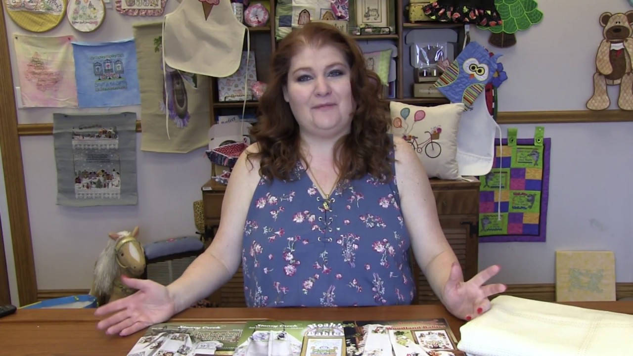 Flosstube Embroidery.com Spotlight Video Featuring Stoney Creek Babies