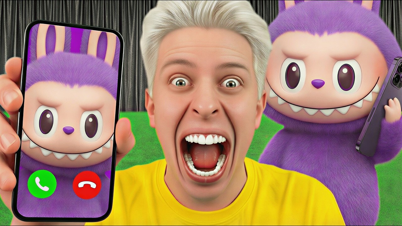 НИКОГДА НЕ ЗВОНИ LABUBU в 3:00 ночи! **злая игрушка**