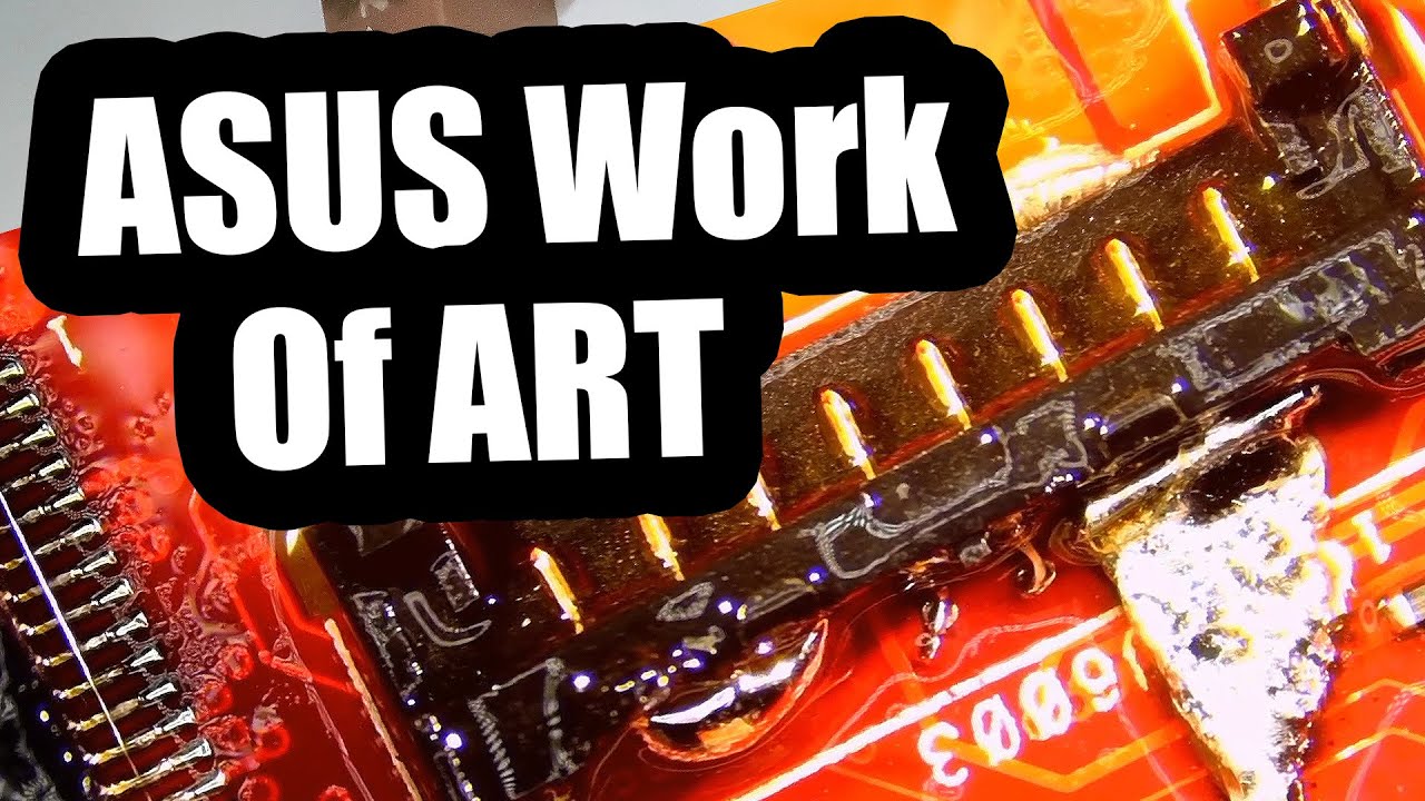 Asus Board Looked Hopeless - Now It Belongs in a Museum - Battery Connector repair.