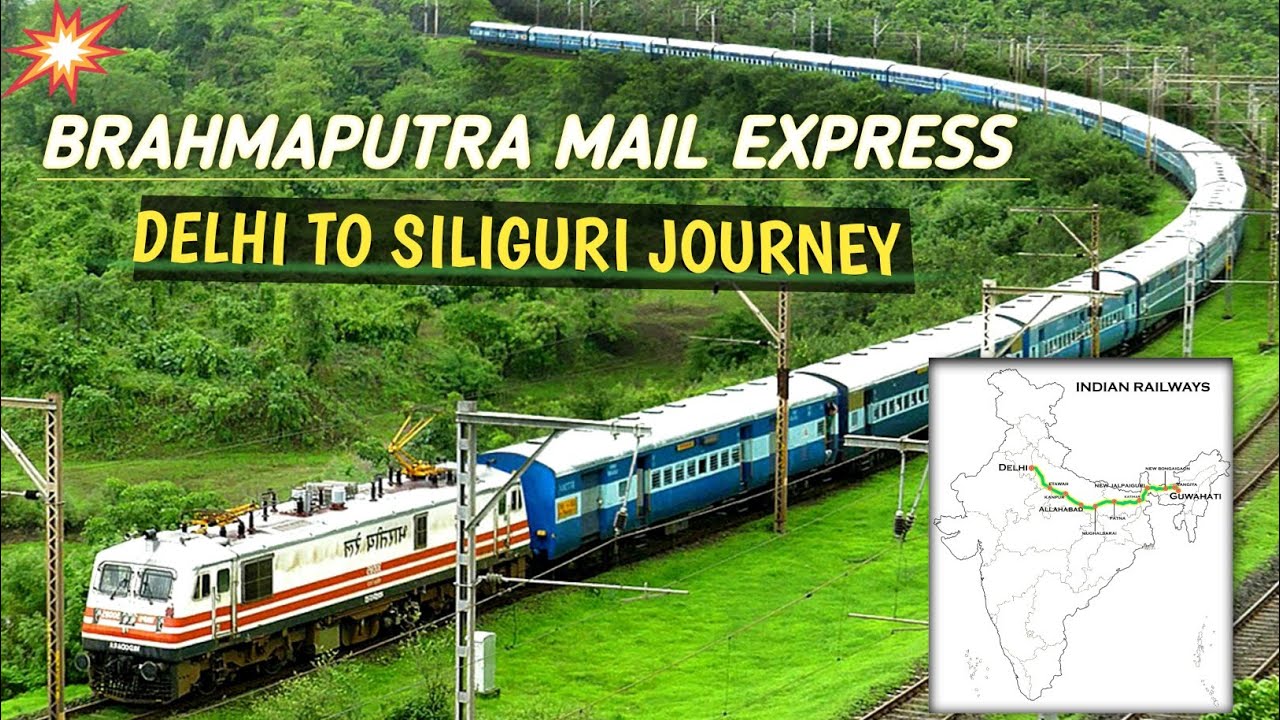 DELHI TO SILIGURI TRAIN JOURNEY | BRAHMAPUTRA MAIL EXPRESS #15657 #BRAMHAPUTRAMAIL