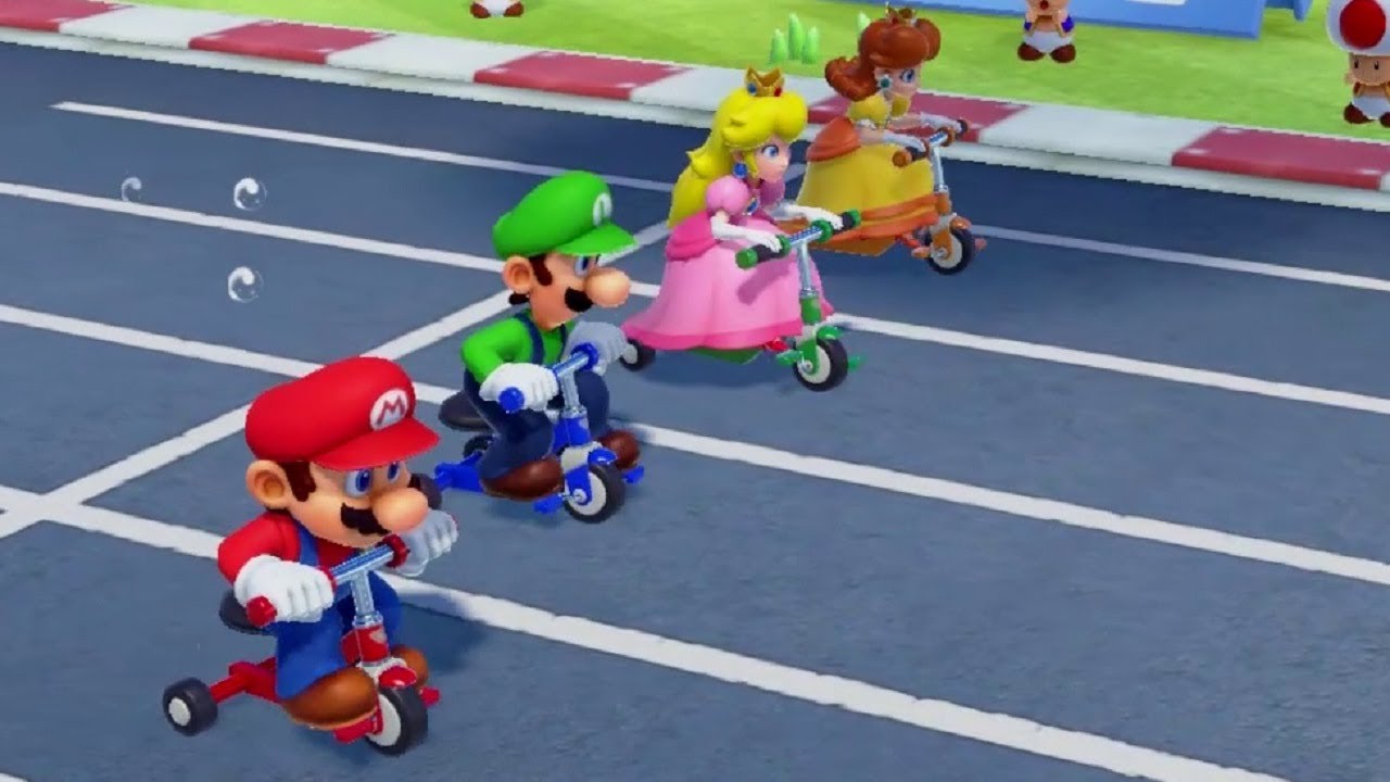 Super Mario Party - All Racing Minigames