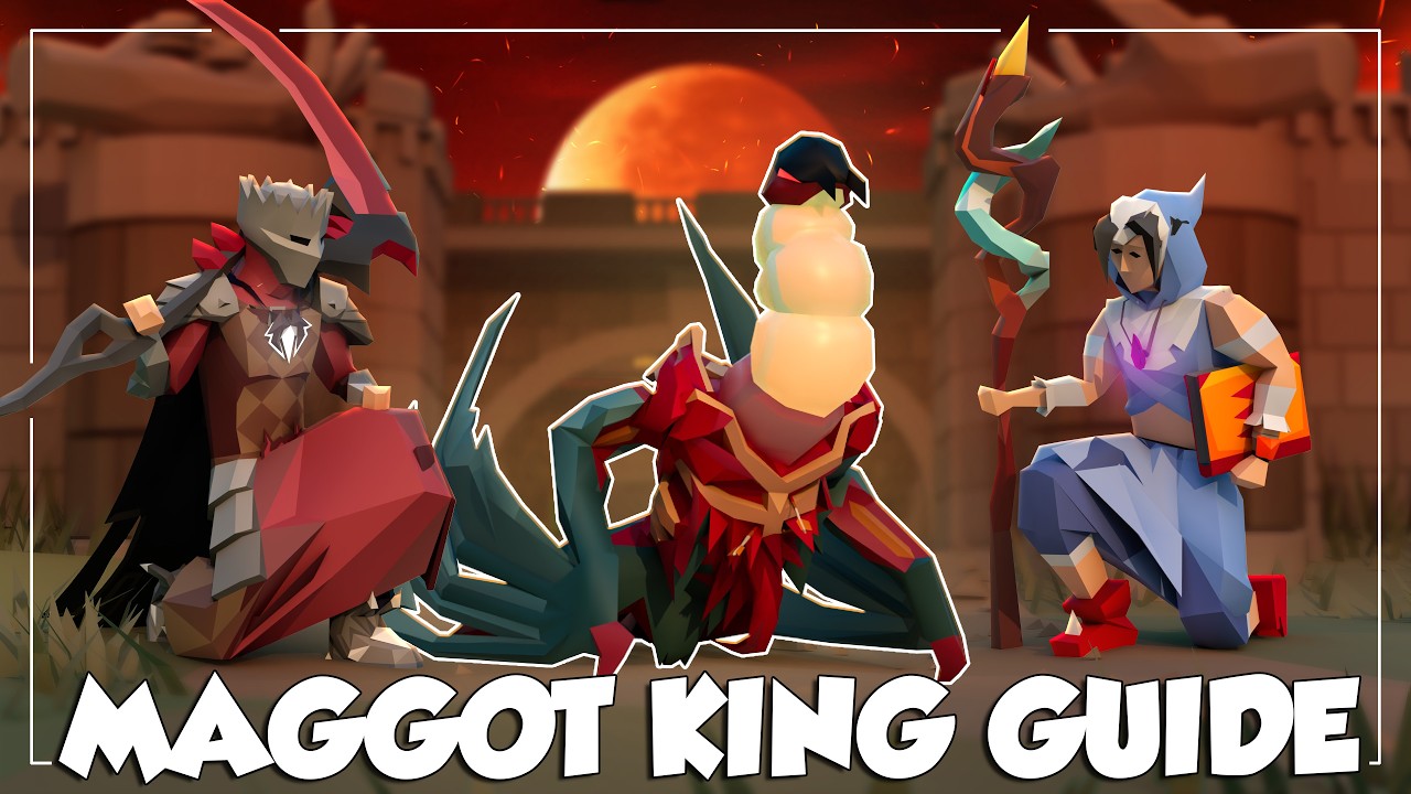 The Only Maggot King Guide You Need - Melee Punish, Budget Gear & More! (OSRS)