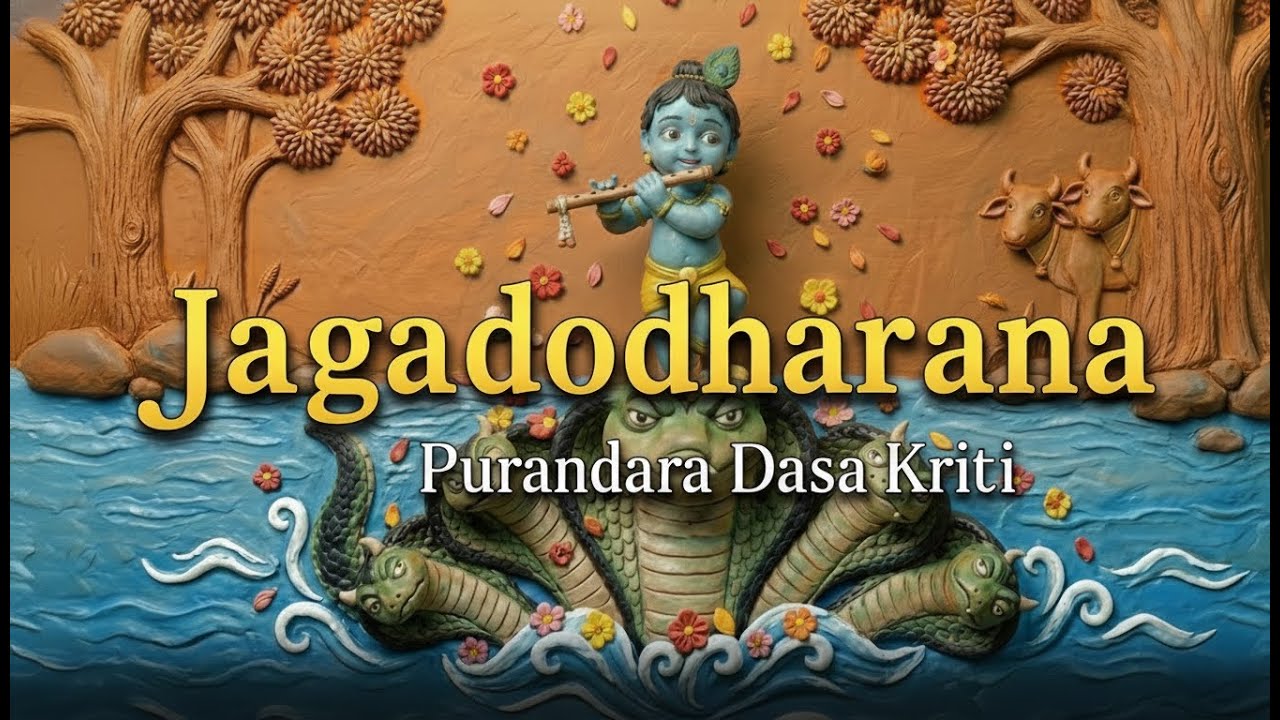 ಜಗದೋದ್ಧಾರನ - Jagadodharana | Carnatic Classical | Purandara Dasa Devotional