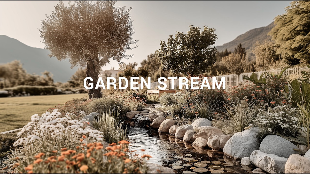 Countryside Lo-Fi 2026 – Calm Relax Beats for Study & Focus | Garden Stream Vibes – 1h