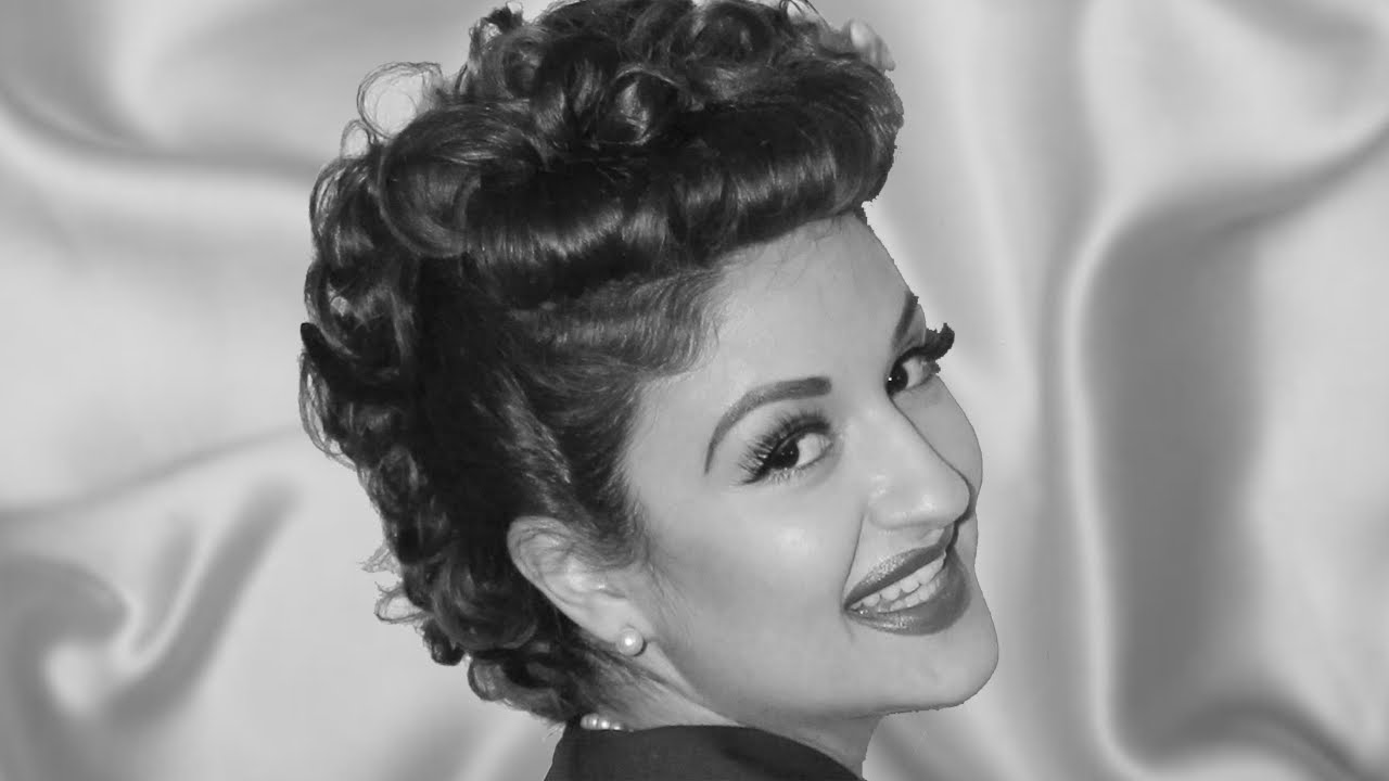 Lucille Ball Inspired Hair Tutorial For Long Hair