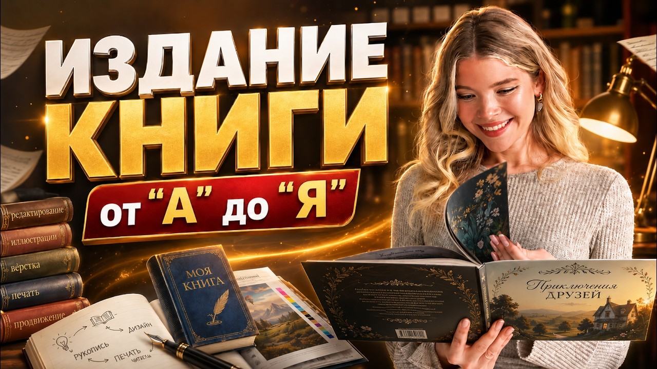 Как издать книгу: полный гайд для автора