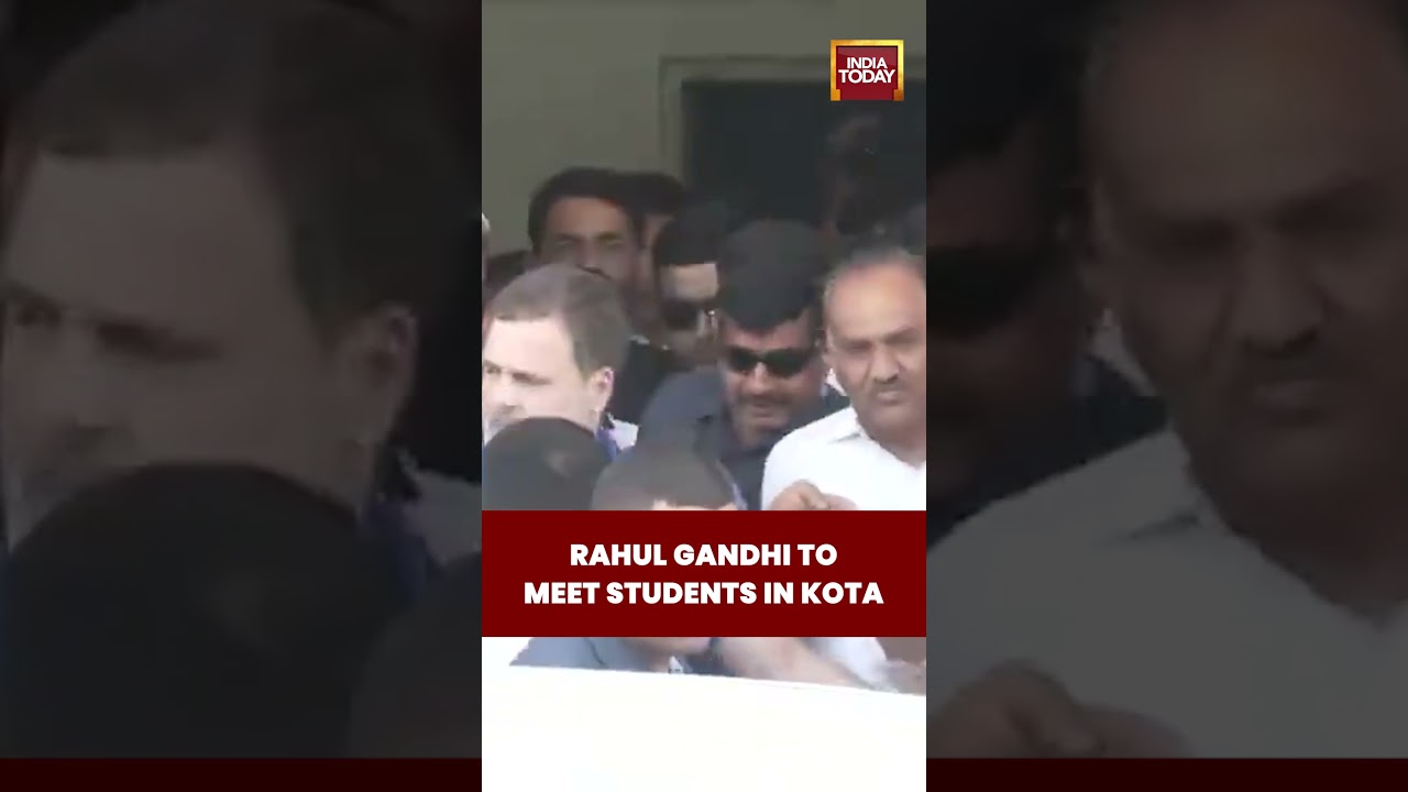 Rahul Gandhi's Kota Visit Creates Massive Buzz Among Students #rahulgandhi #kota #neet #students
