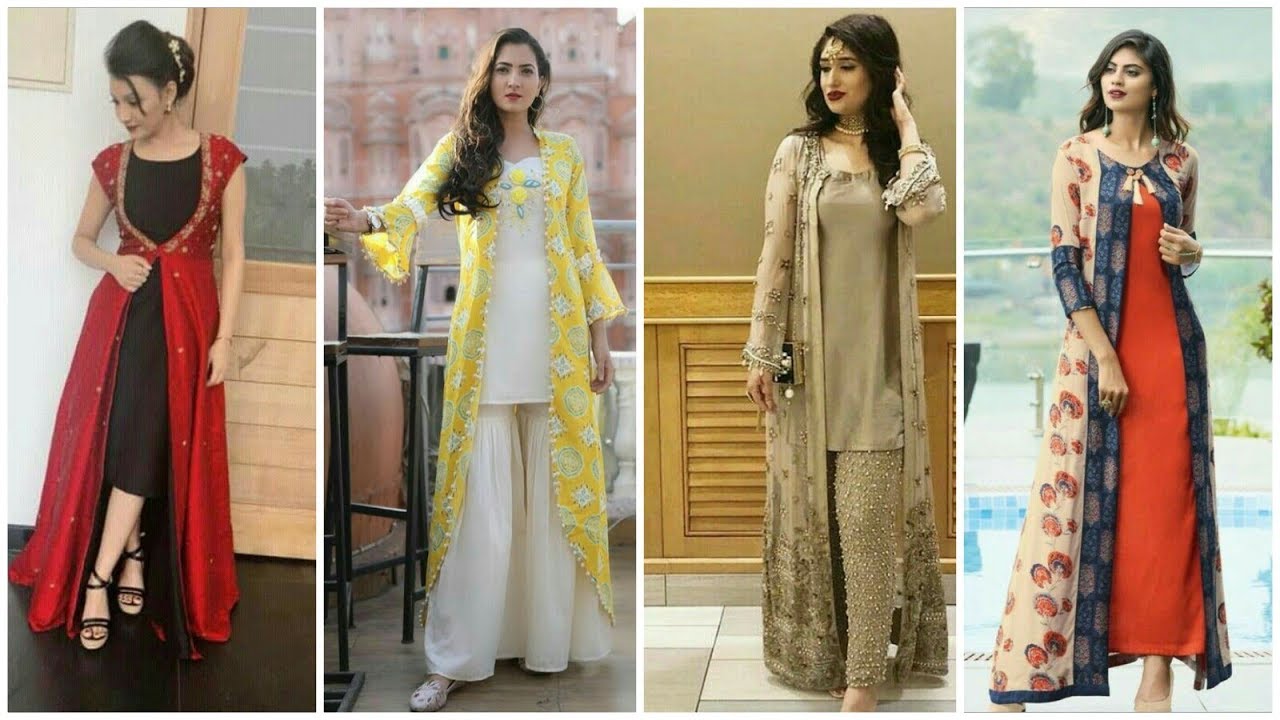 Latest Cotton Long Shrugs with short and long Kurti || 2019 Dress