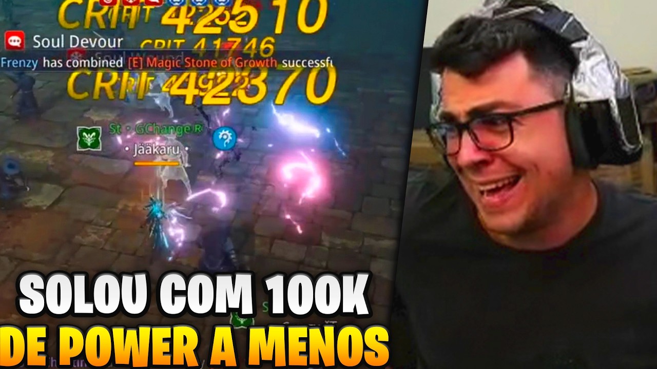 MARCO VEIO REAGE SUA ANTIGA MAGA MECANIZANDO NO x1 | MIR4