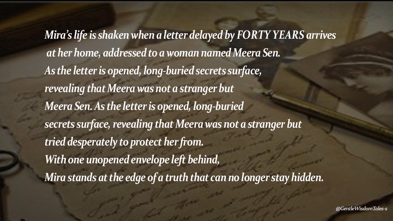 A Letter Arrived 40 Years Late… And My Name Wasn’t Mine #americantales