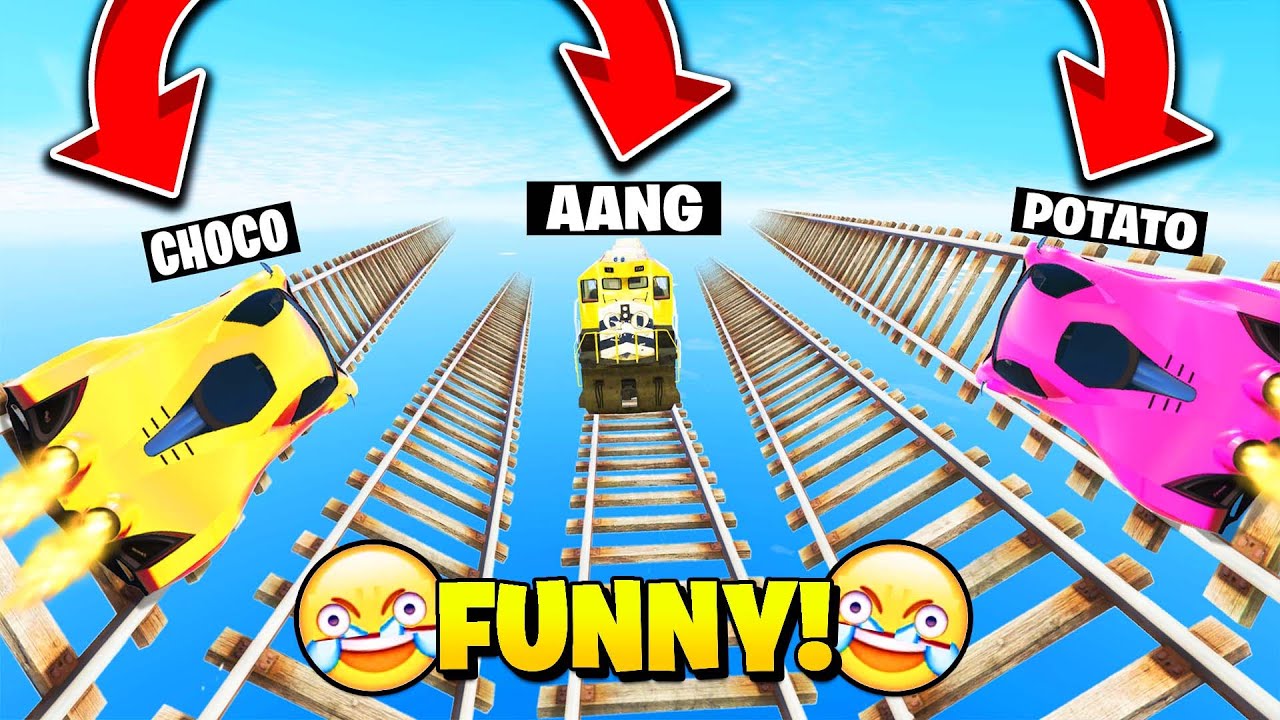 FUNNIEST FACE 2 FACE GTA 5 RACE!