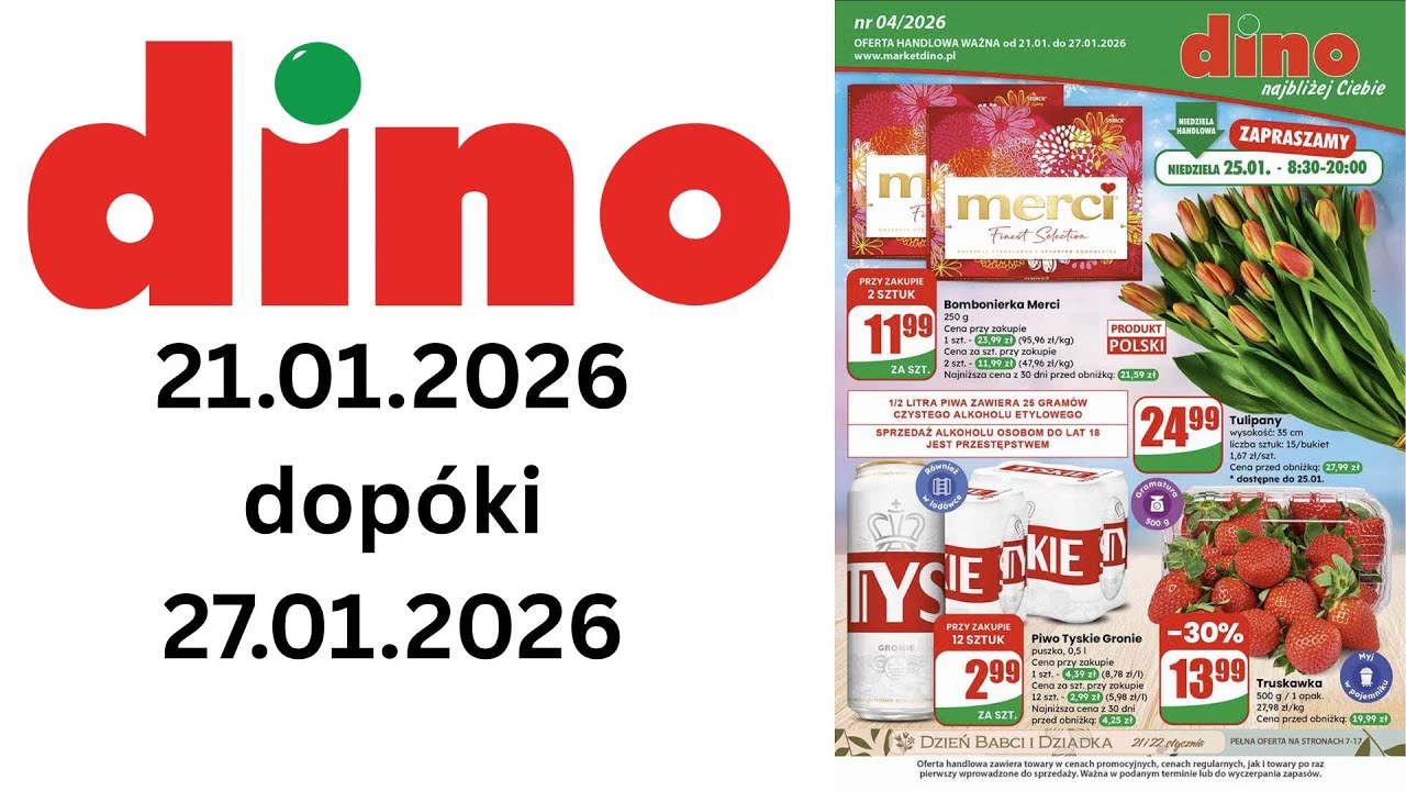 Gazetka Dino, 21 stycznia 2026 r. – 27 stycznia 2026 r.