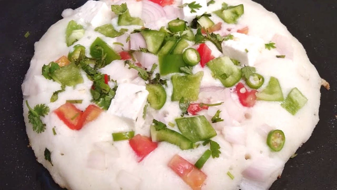बचे चावल से इतना स्वादिष्ट नाश्ता की सब दीवाने हो जायेंगे | Uttapam Recipe | Leftover Rice Snacks |