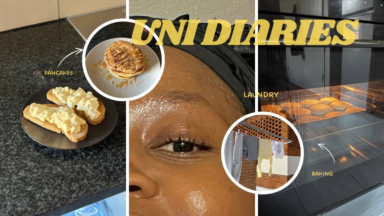 UNI DIARIES:Baking,Market Day, Nail Appointment,Laundry,Pancakes,Being w/my friends etc #weeklyvlog 