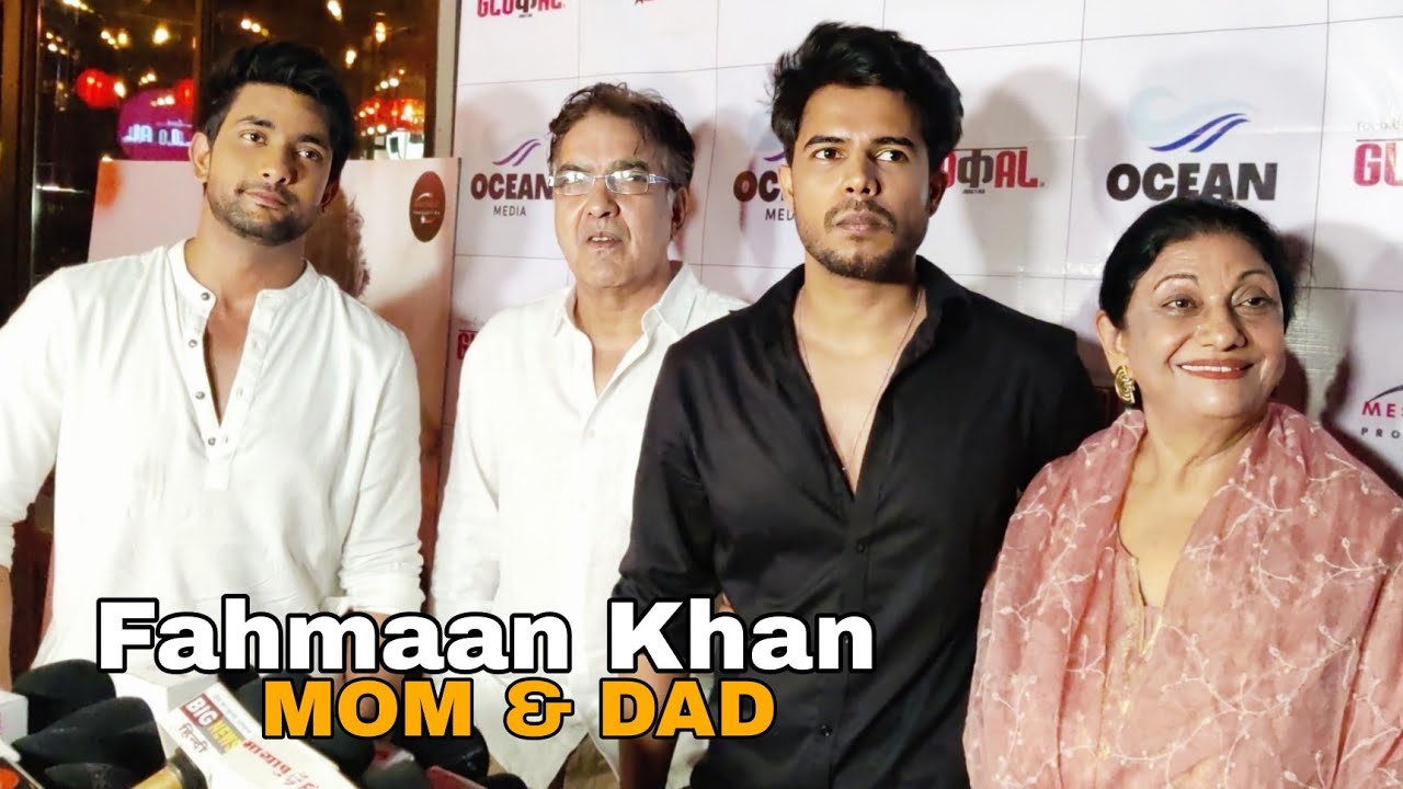 Fahmaan Khan MOM & DAD Talks About His Childhood Memories |  Singer Tabish At Beirada Launch Party