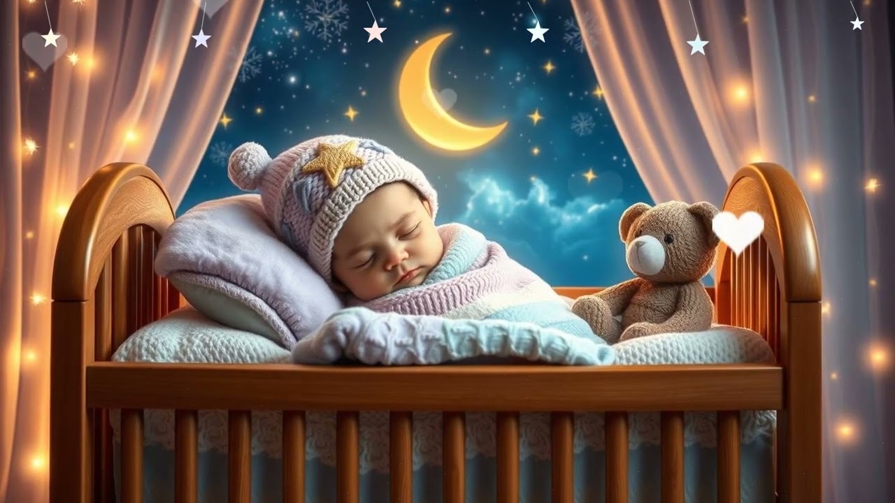 🌙 Soft Rain Lullaby 🌧️ Baby Sleep Music for Deep, Peaceful Dreams 💤