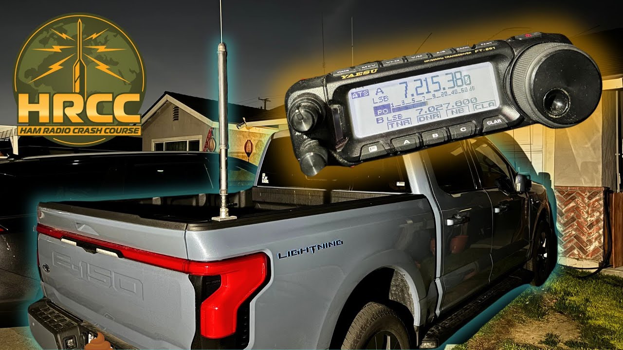 КВ-радиолюбитель в моём Ford F-150