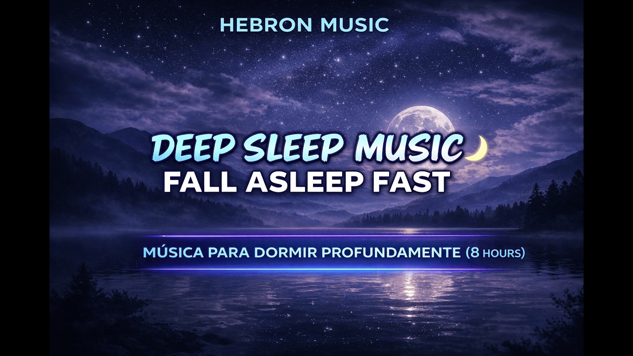 Deep Sleep Music 🌙 Fall Asleep Fast | Música para Dormir Profundamente (8 Hours)