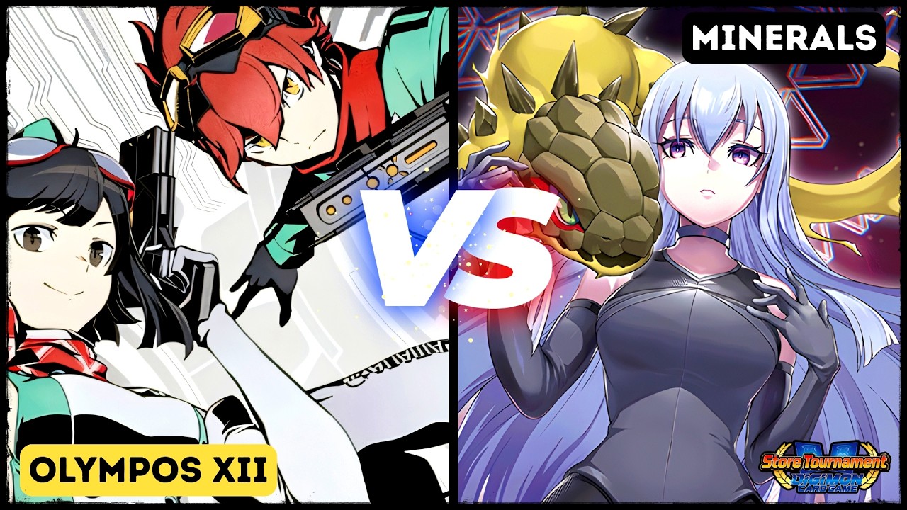 TS Olympos XII VS Magneticdramon/Minerals | Digimon EX11 Tournament Match