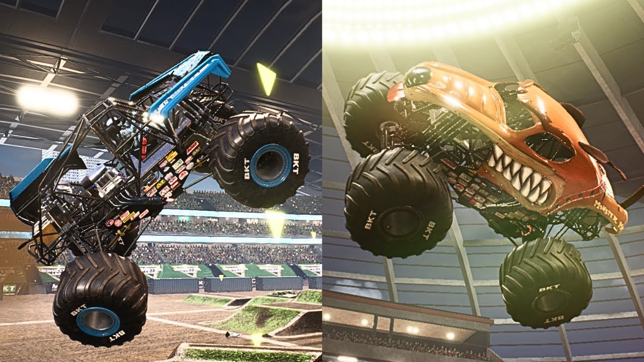 MONSTER JAM 11 Monster Truck Freestyle EPIC Moments! - Steel Titans
