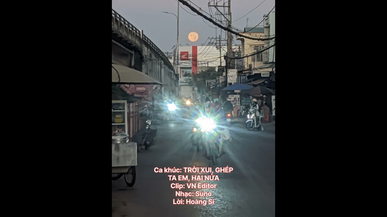 Ca khúc: TRỜI XUI, GHÉP TA EM, HAI NỬA