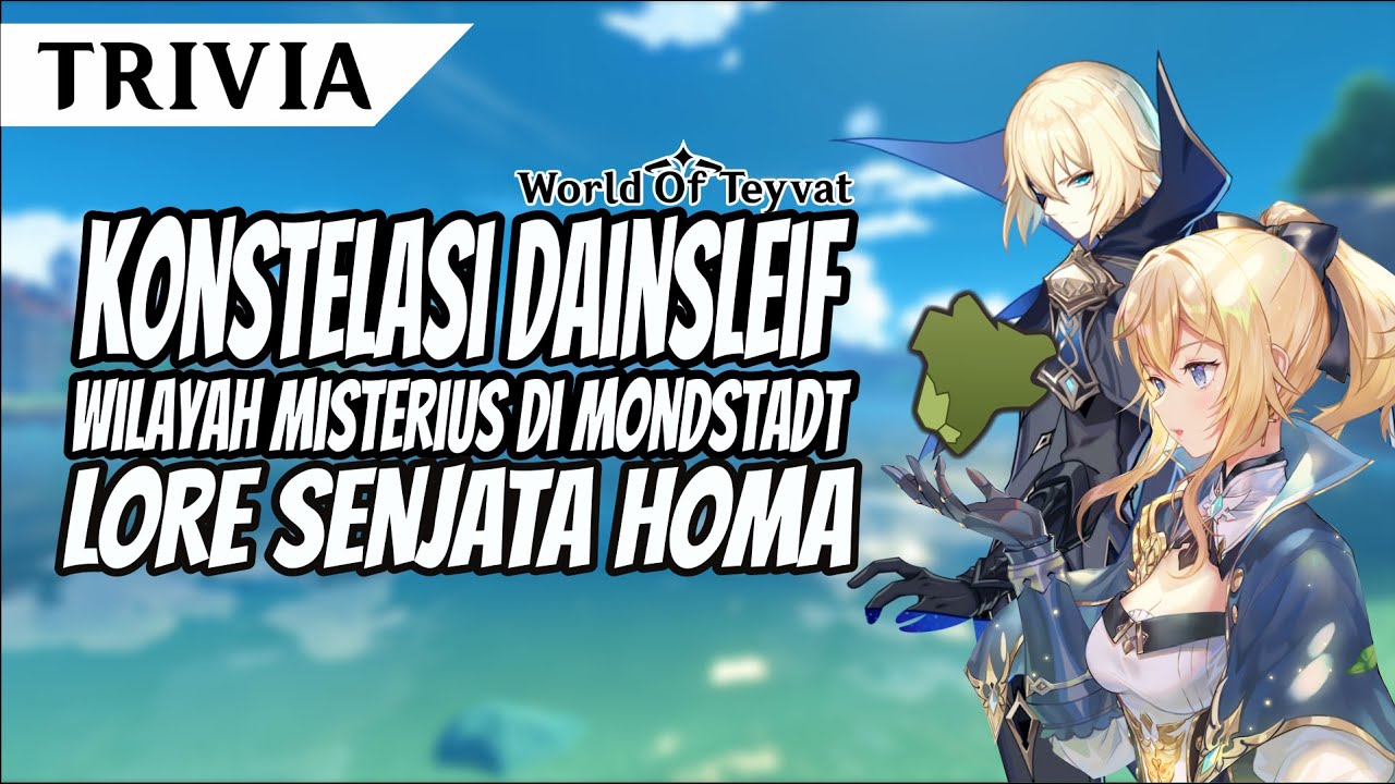 [TRIVIA] Konstelasi dari Dainsleif hingga Wilayah Misterius di Monstadt | Genshin Impact Indonesia