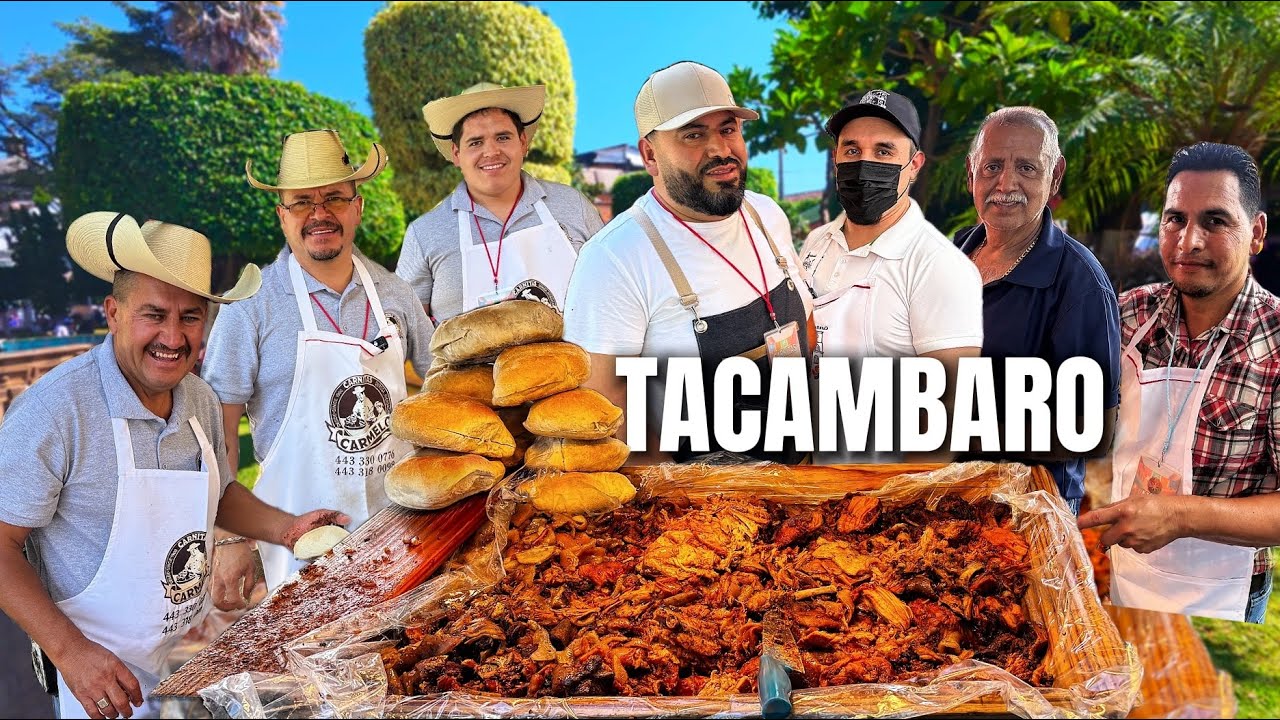 Asi es la FERIA M&Aacute;S GRANDE de CARNITAS en TACAMBARO MICHOAC&Aacute;N 2025