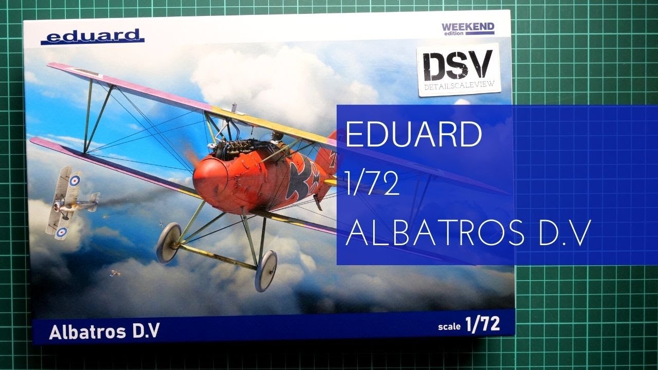 Eduard 1/72 Albatros D.V Weekend (7406) Review