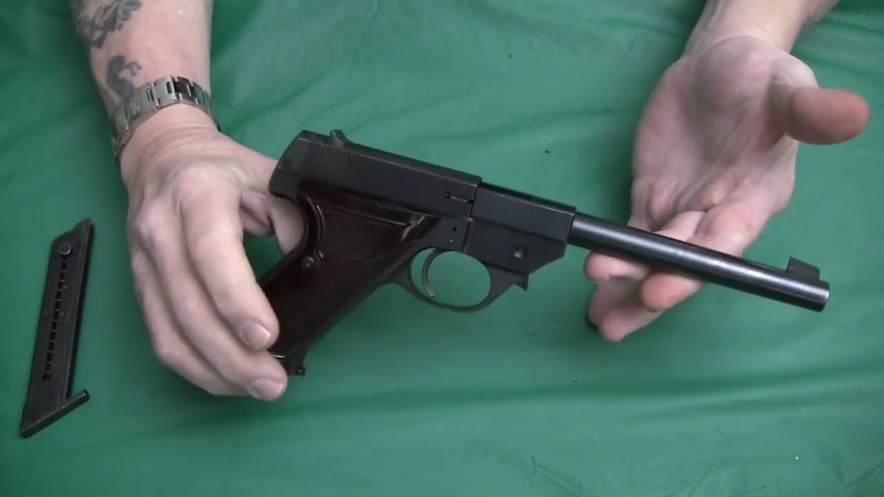Hi-Standard Sport King pistol with 2 barrel set