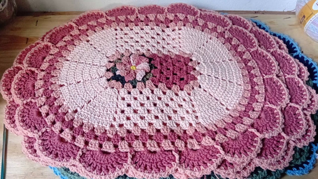 Jogos de banheiro em crochê Una flor 🌼 🌼 #crochet #jogodebanheirocrochê 