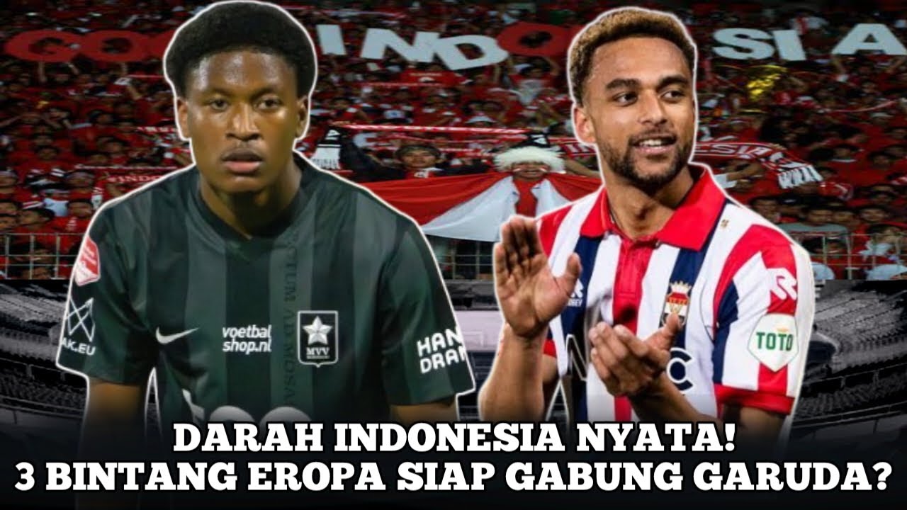 Peluang Besar 3 Bintang Keturunan Bela Timnas! Darah Indonesia St Jago, Gooijer, & J. Pawirodihardjo