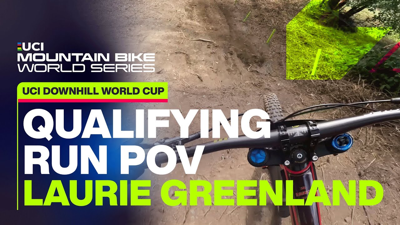 Laurie Greenland Qualifying Run - Loudenvielle | UCI Mountain Bike World Series