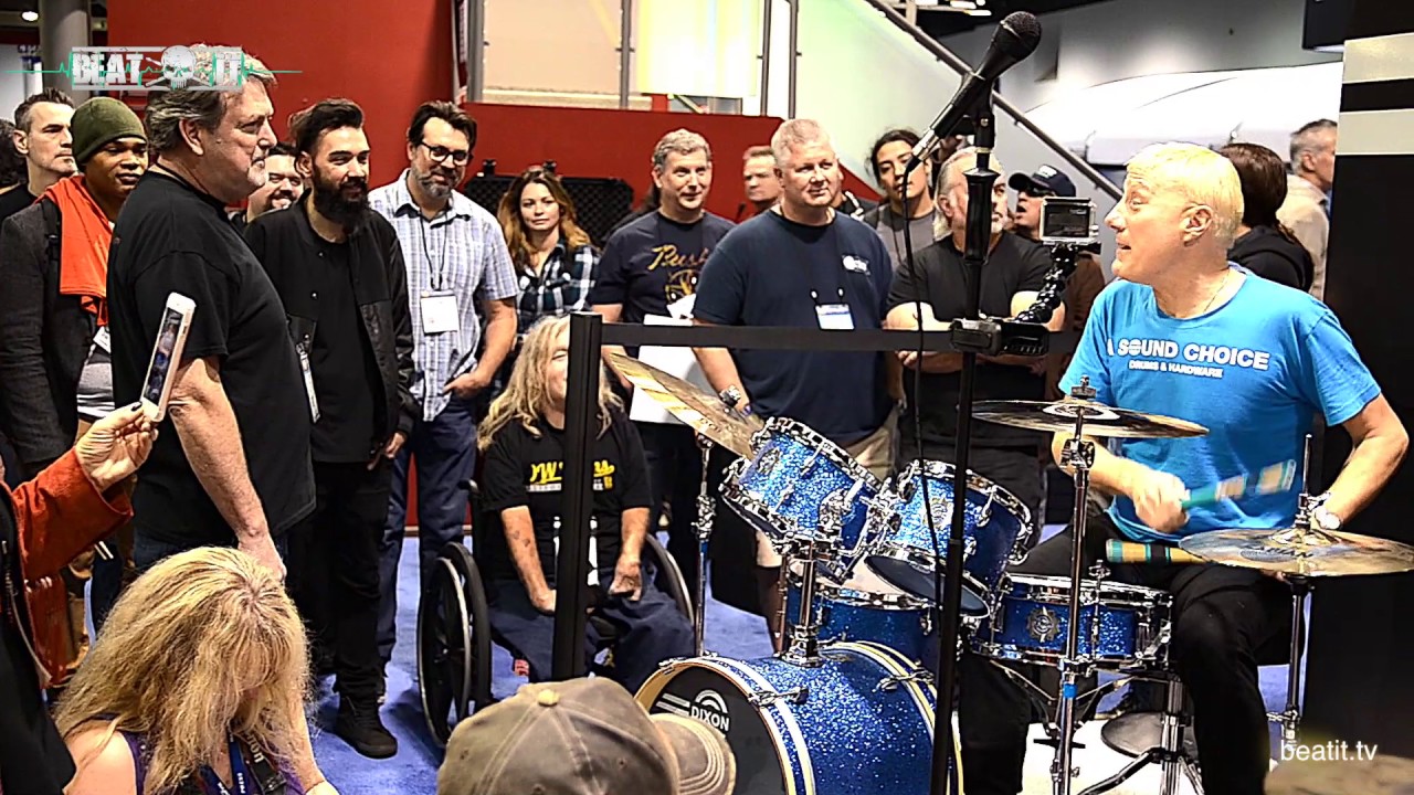 BeatIt at NAMM Show 2017: G. Bissonette & J. Gaskill Live