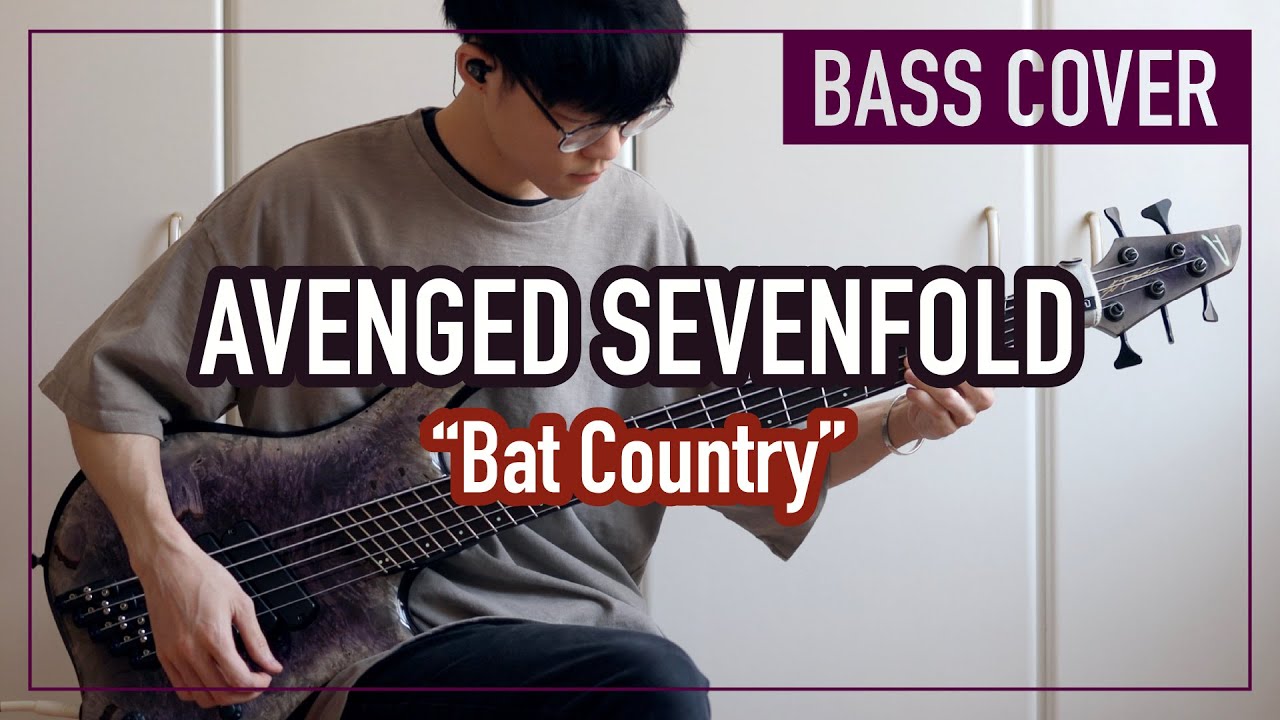 Avenged Sevenfold - Bat Country | Bass Cover | Madden NFL 06