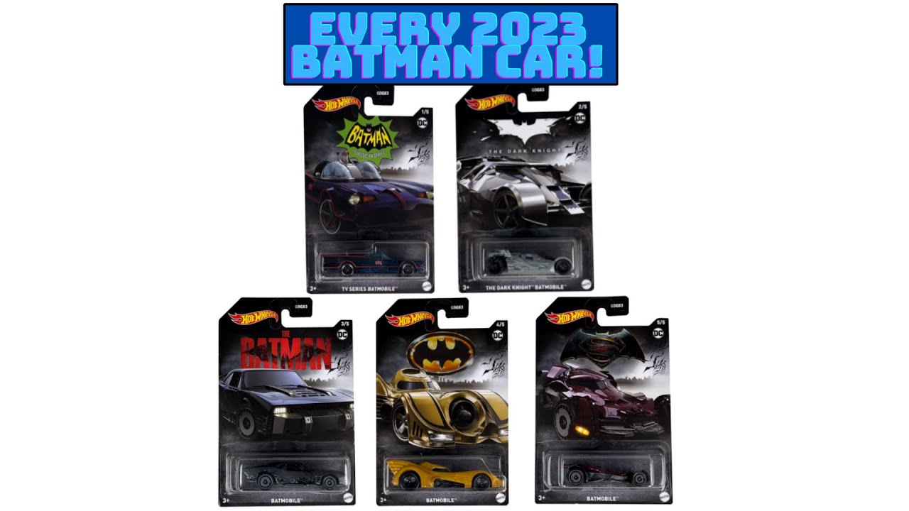 EVERY SINGLE HW 2023 BATMAN CAR! (COMPLETE LIST!)