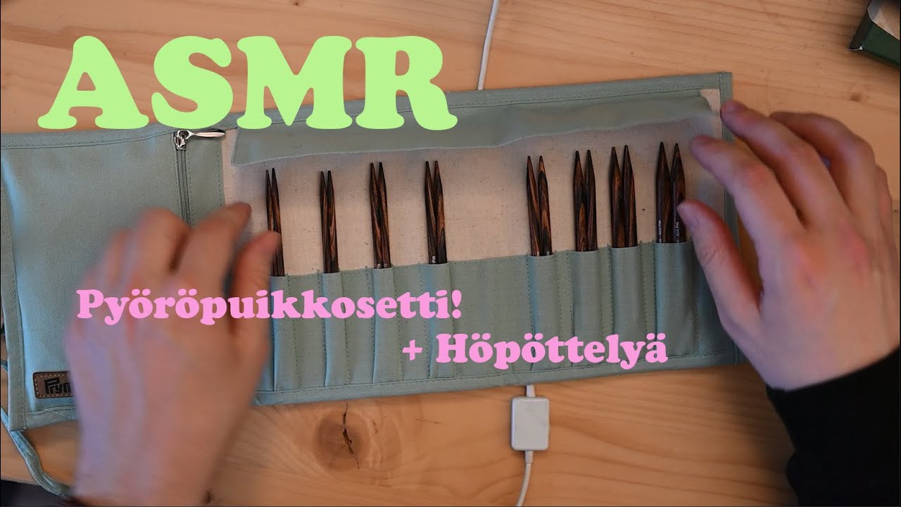 ASMR SUOMI - Nyt loppui pyöröpuikkojen ostelu! 😄 + höpöttelyä