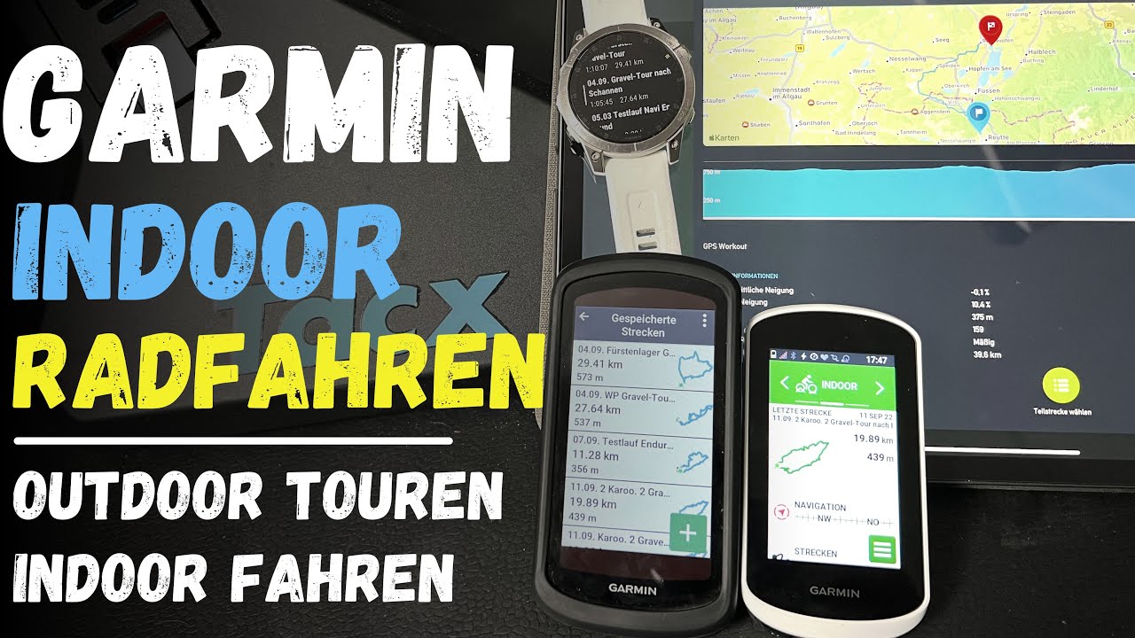 Garmin Training - виртуальное обучение прохождению маршрута на открытом воздухе