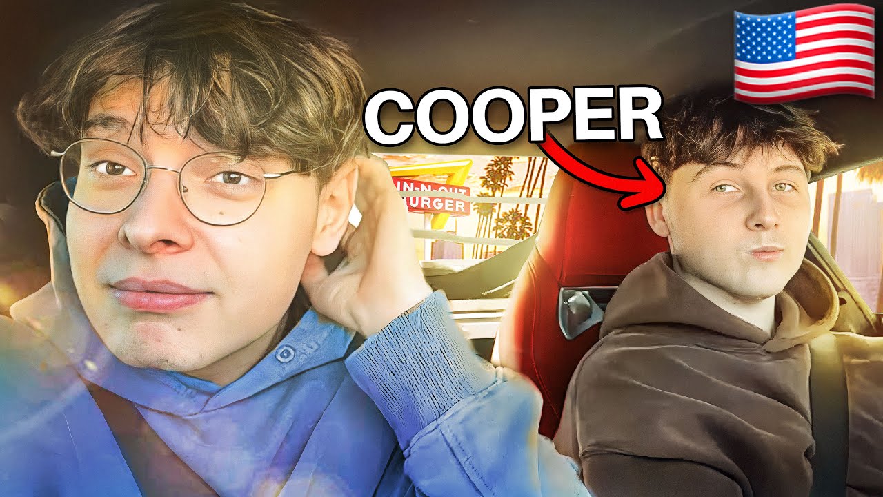 In-N-Out Burger & Raising Cane's in Amerika testen! | IRL Stream mit cooper